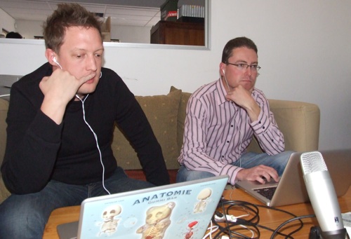 Simon Dingle and Duncan McLeod Simon Dingle and Duncan McLeod