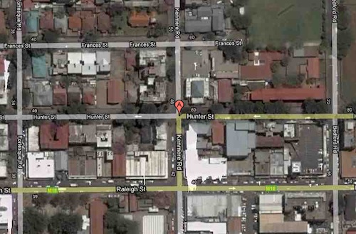 Scene of the explosion Scene of the explosion (image: Google Maps)