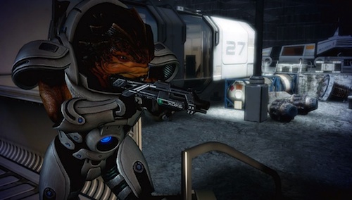 Grunt the Krogan ... luckily, this good-looking guy is on your side Grunt the Krogan ... luckily, this good-looking guy is on your side