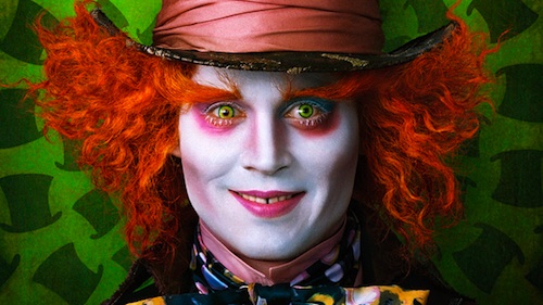 Alice in Wonderland - 2 Johnny Depp looks the part of the Mad Hatter